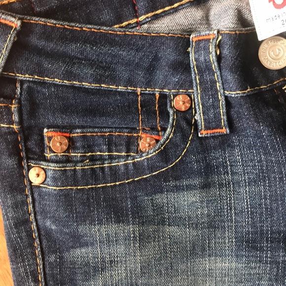 💎 True Religion Johnny jeans, dark wash, size 26 - Picture 5 of 5